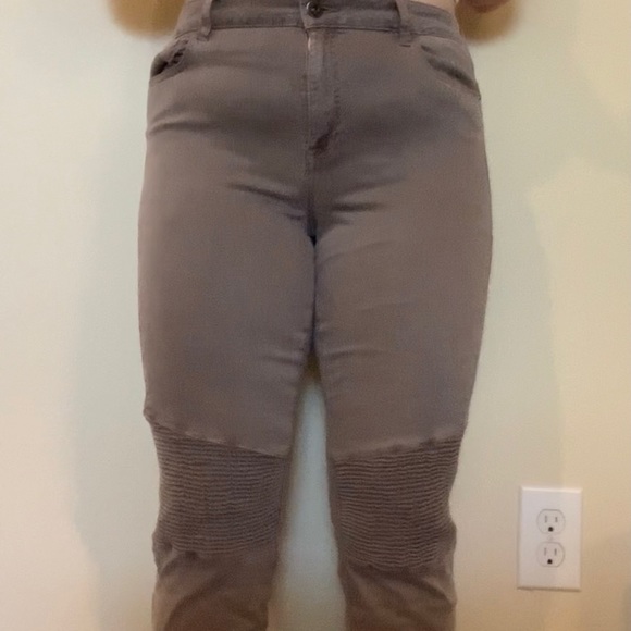 Moto style jeggings. - Picture 2 of 2